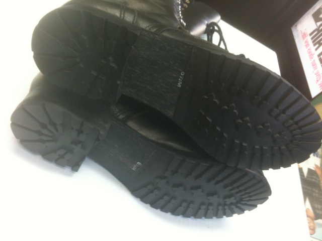 New luck sole installed women boots
